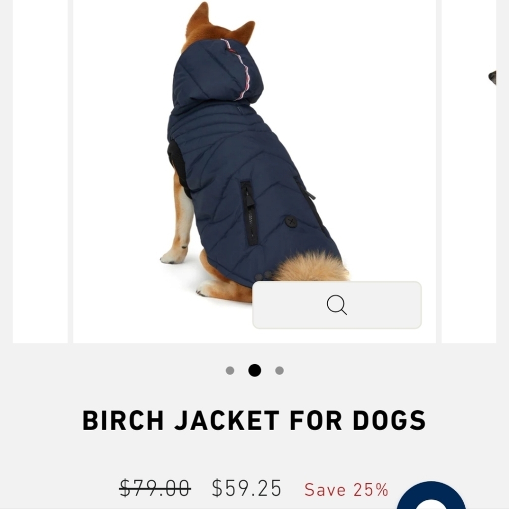 Pajar Pup Canada Warm Dog Jacket - Picture 5 of 7
